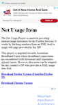 Mobile Screenshot of netusage.com